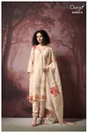 Ekthara 4203 By Ganga Pure Bemberg Silk Satin Printed Salwar Kameez